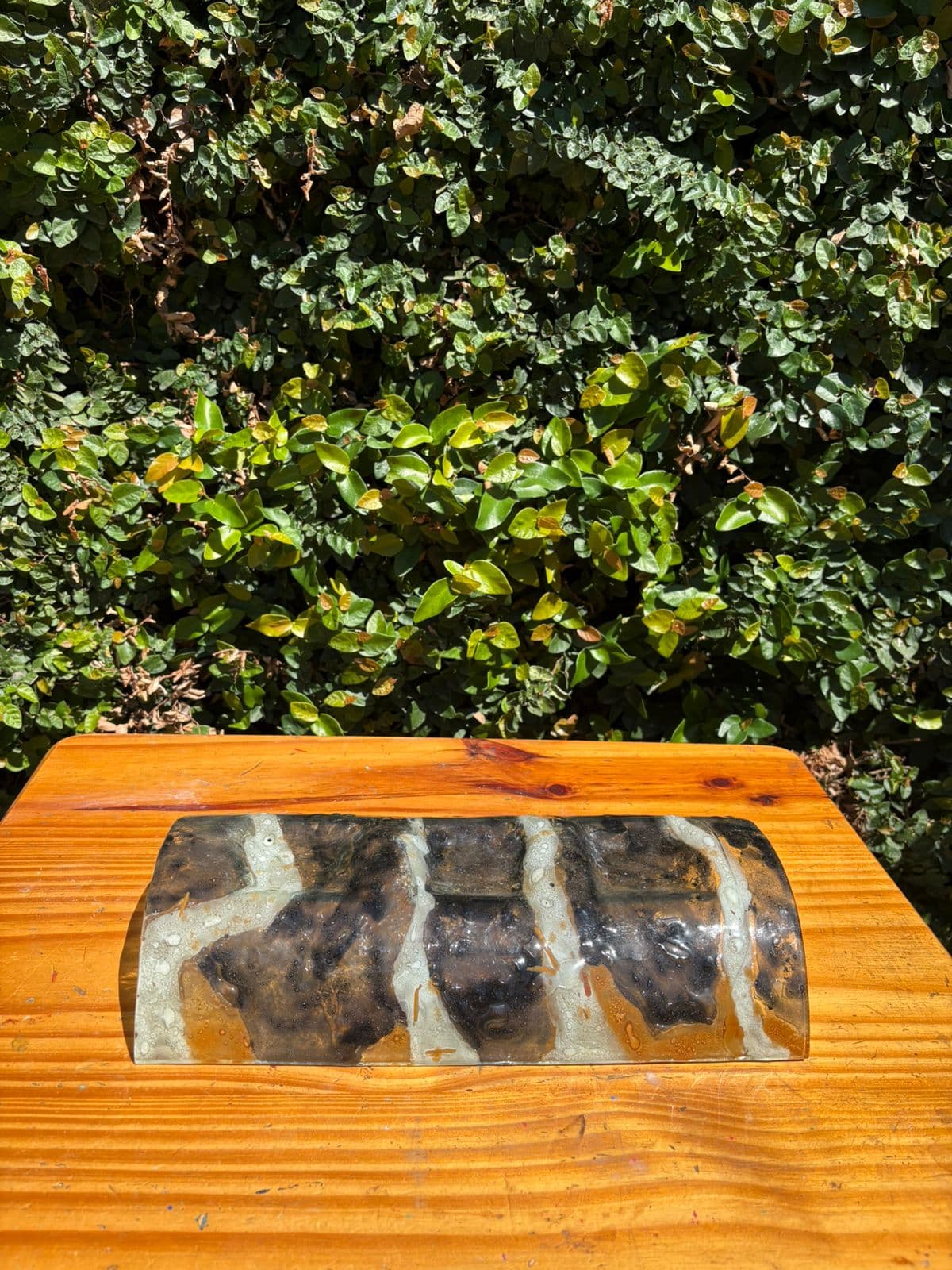 Centro de mesa ovalado