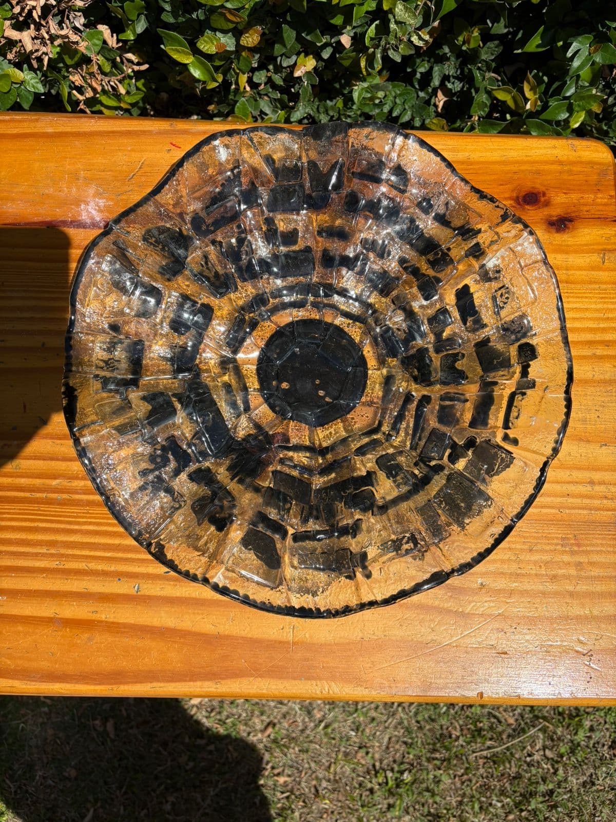 Fuente circular grande